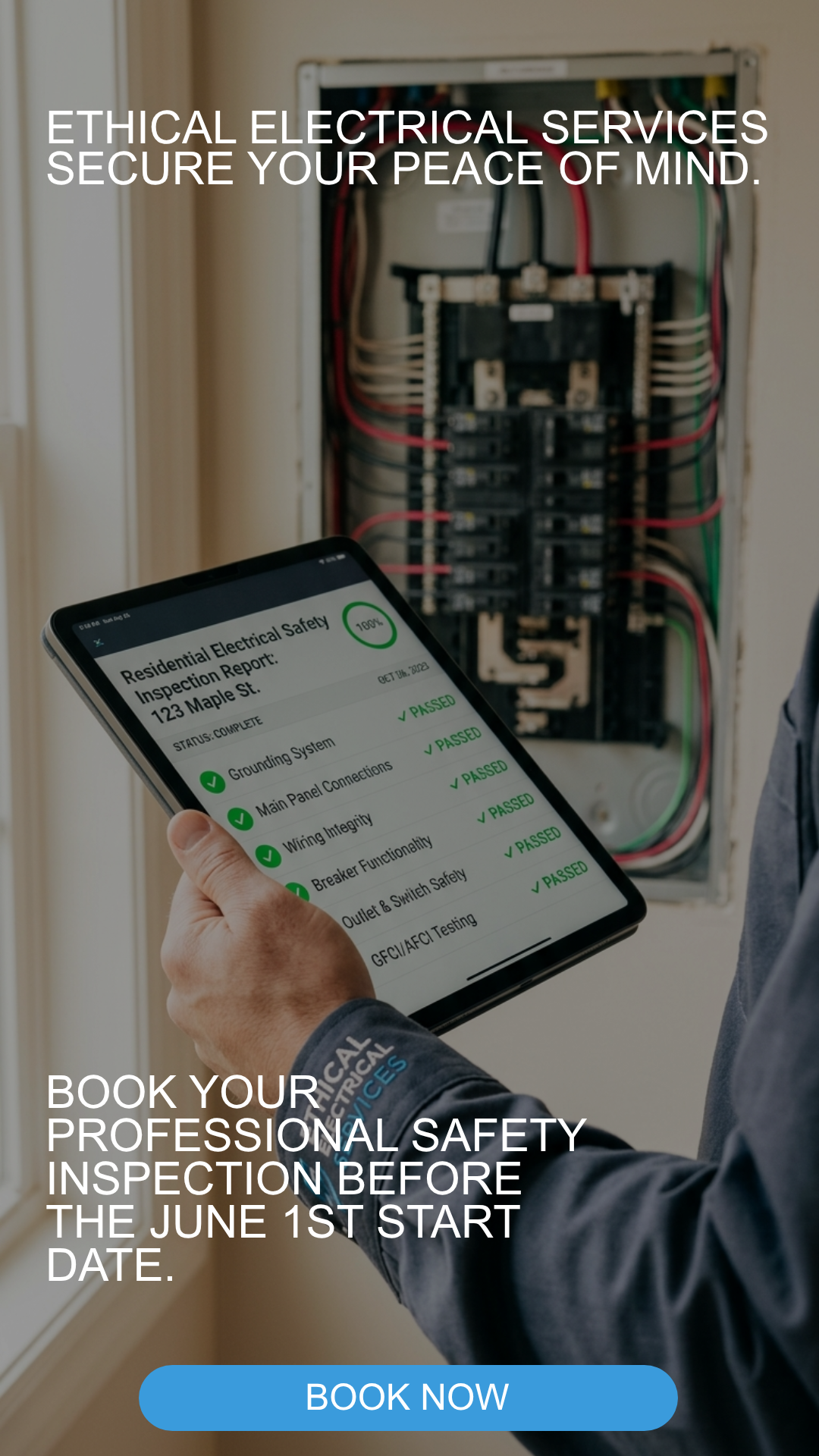 Book your professional safety inspection